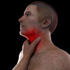 목에 이물감이 느껴지는 증상