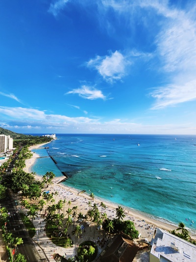 하얏트리젠시해변