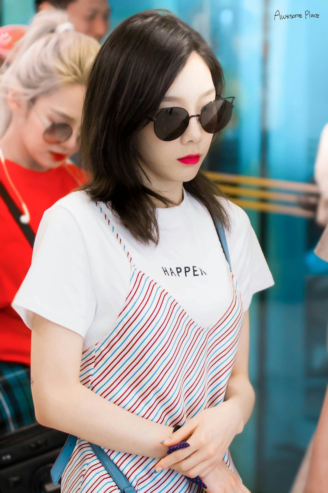 태연 공항패션 사진 태연 공항패션 사진