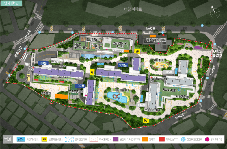 위치 및 조감도