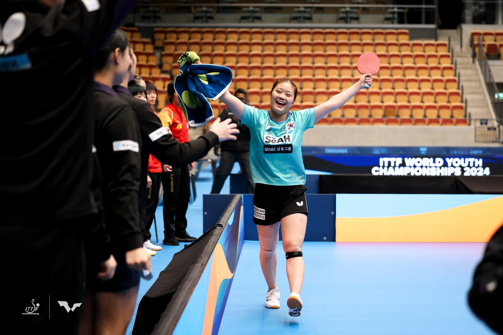 탁구 주니어 대표팀 스웨덴 헬싱보리 2024 월드 유스 챔피언십 여자 단체전 우승 ITTF 경기 대회 결과 중계 다시보기 유예린 박가현 최나현]