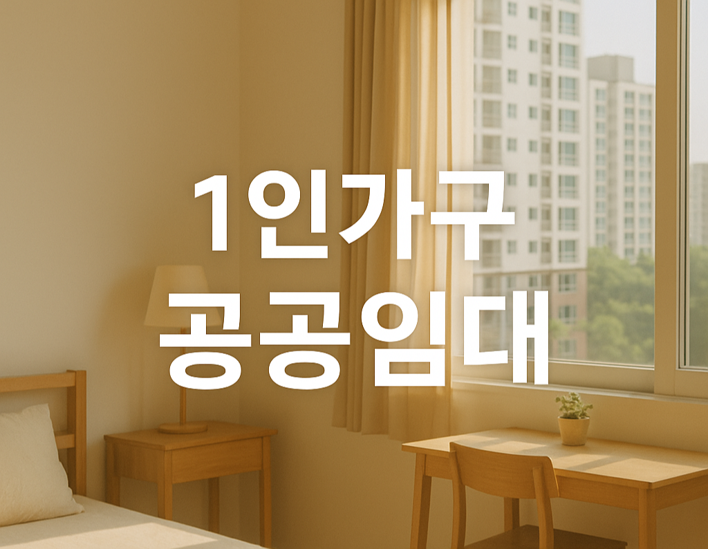 1인가구 공공임대주택 신청