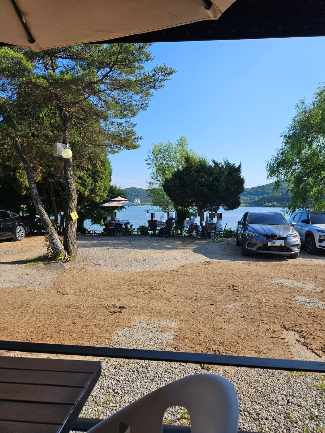 반월호수 카페 온도 테라스 풍경 (2)