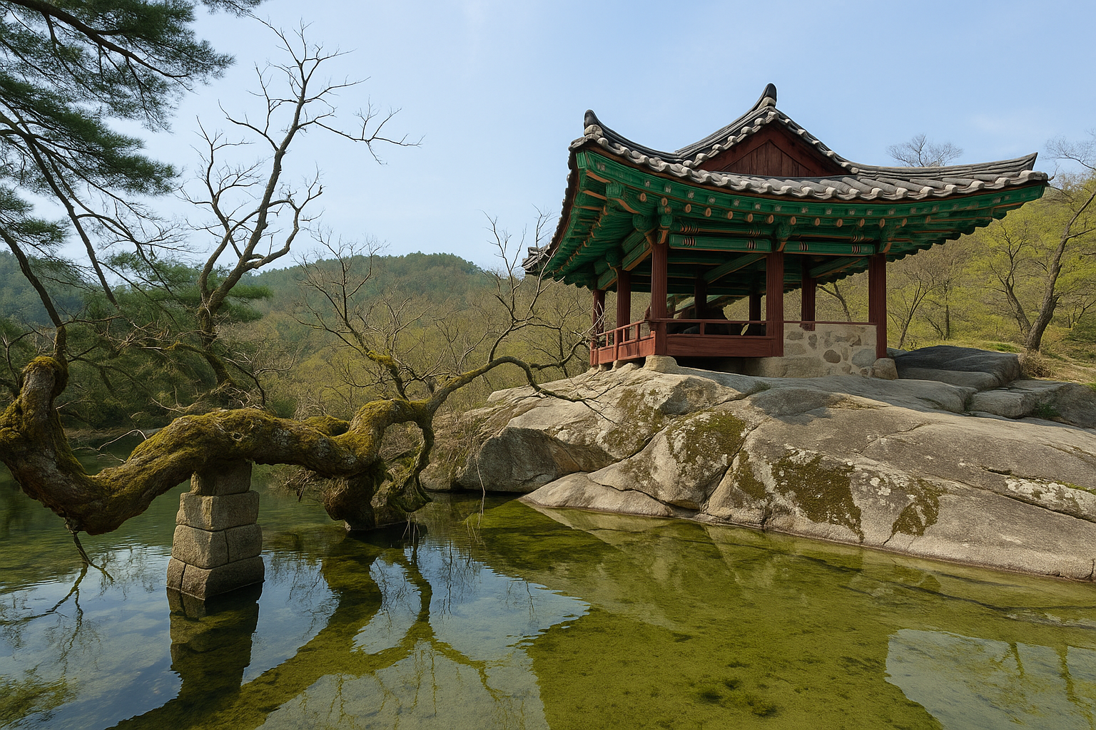 청암정