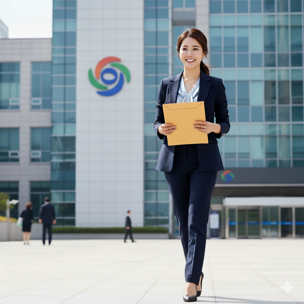 건강보험공단 본인부담상한제 환급금 지급신청을 마치고 기뻐하는 모습