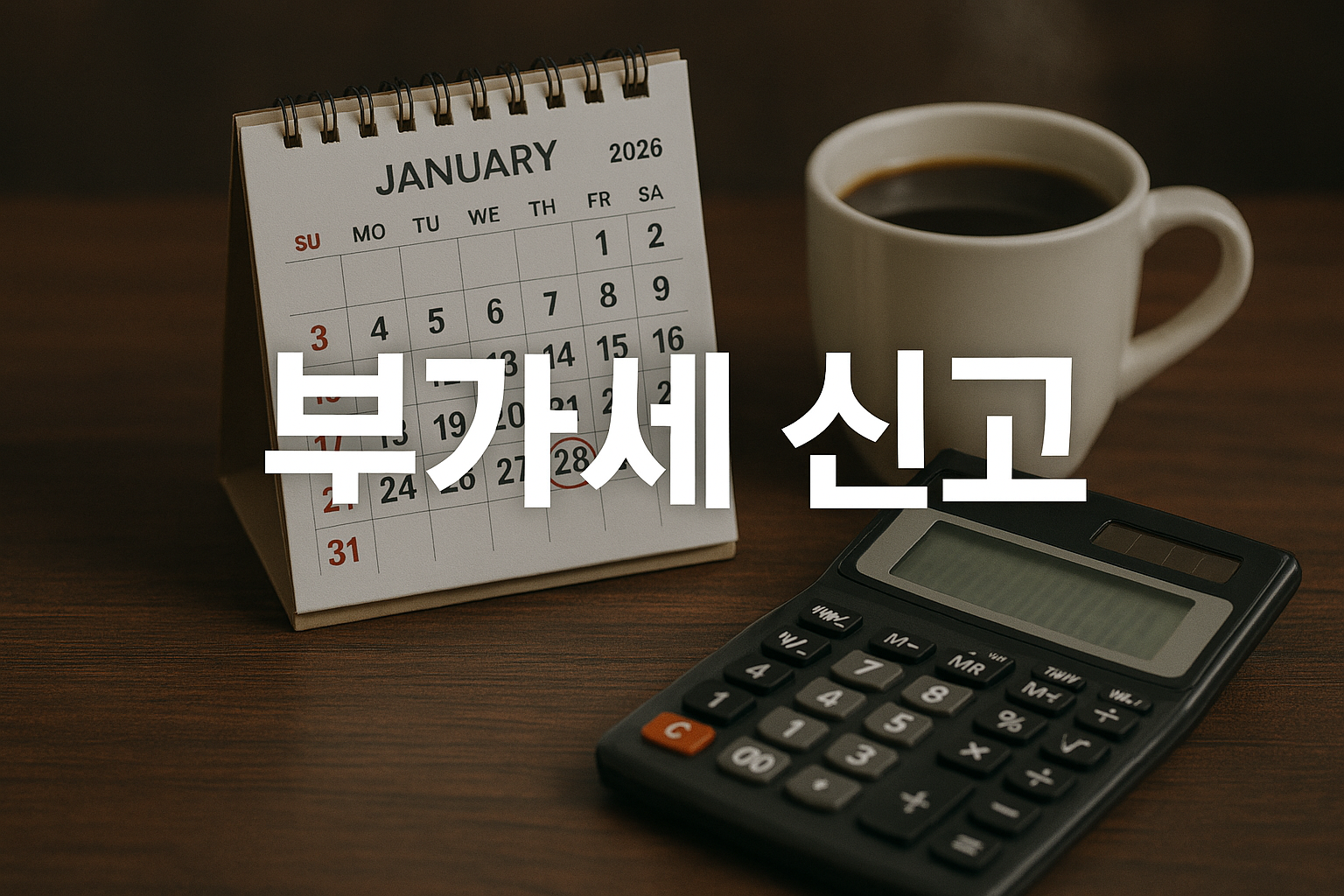 1월 부가세 신고