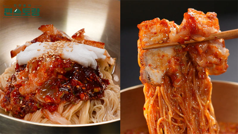 게장비빔냉면