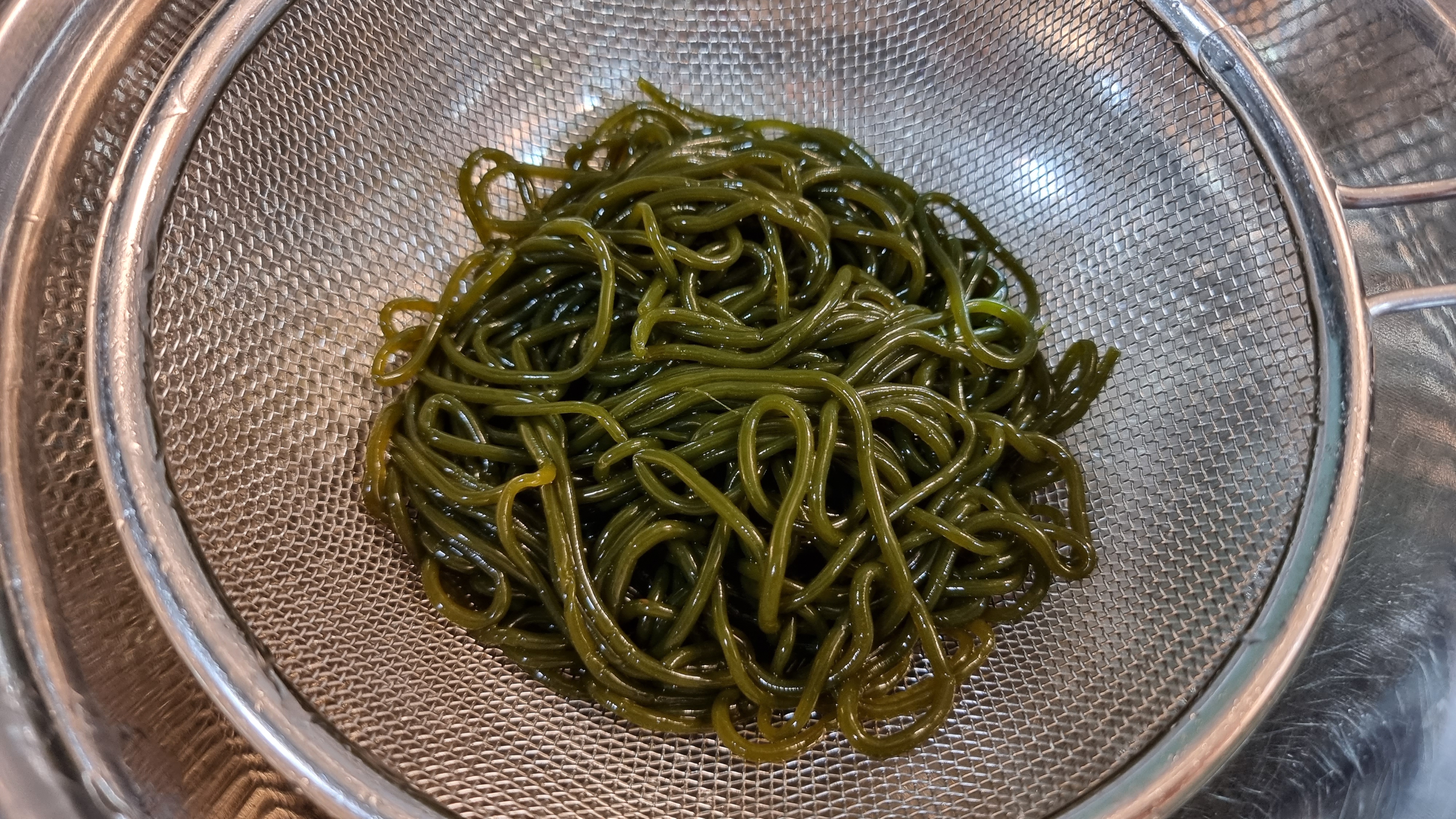 미역국수