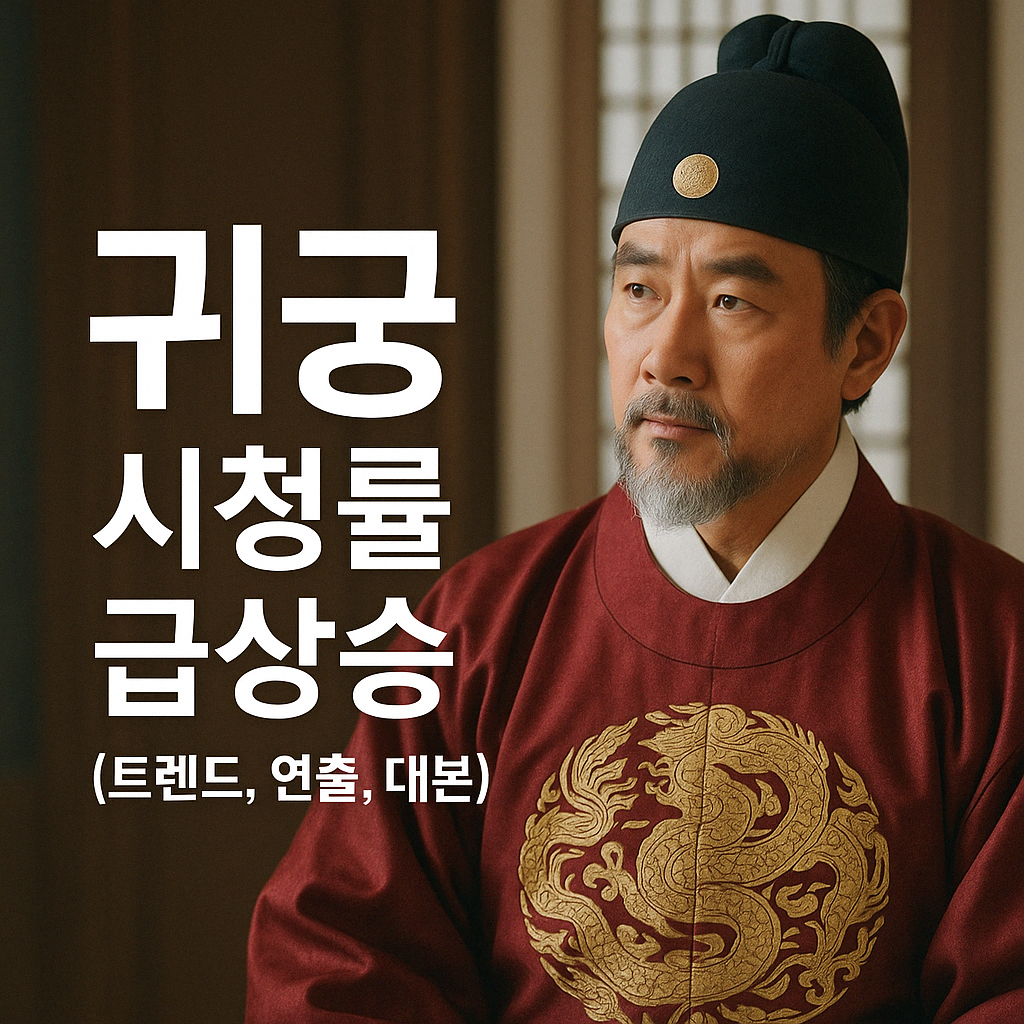 귀궁 시청률 급상승 (트렌드, 연출, 대본)