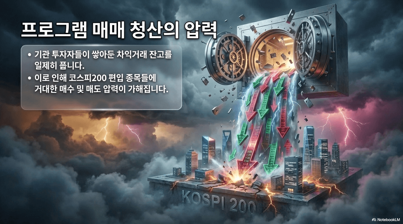 옵션만기일 프로그램 매매 특징
