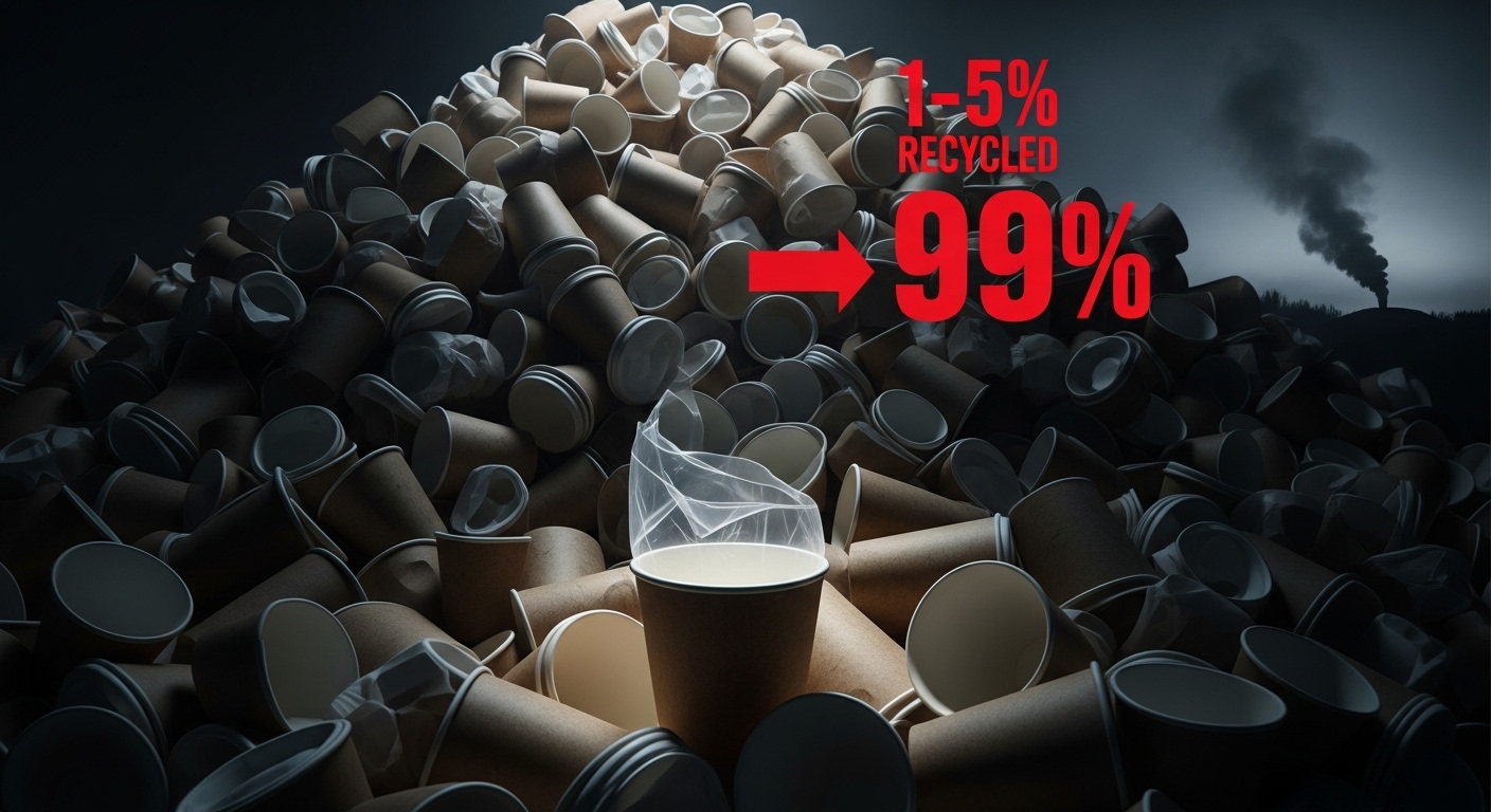 테이크아웃 컵 재활용률 1%의 충격! 올바른 분리수거 A to Z