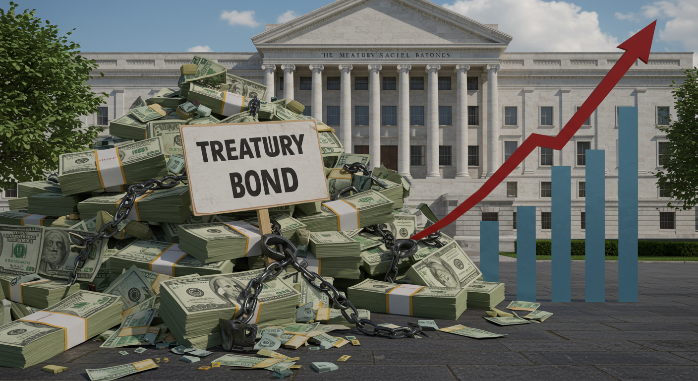 "국채 발행 증가와 재정 부담 (국채)"에 대한 이미지입니다.