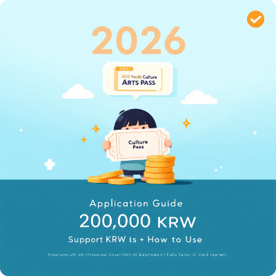 청년문화예술패스 신청방법.사용방법 이미지