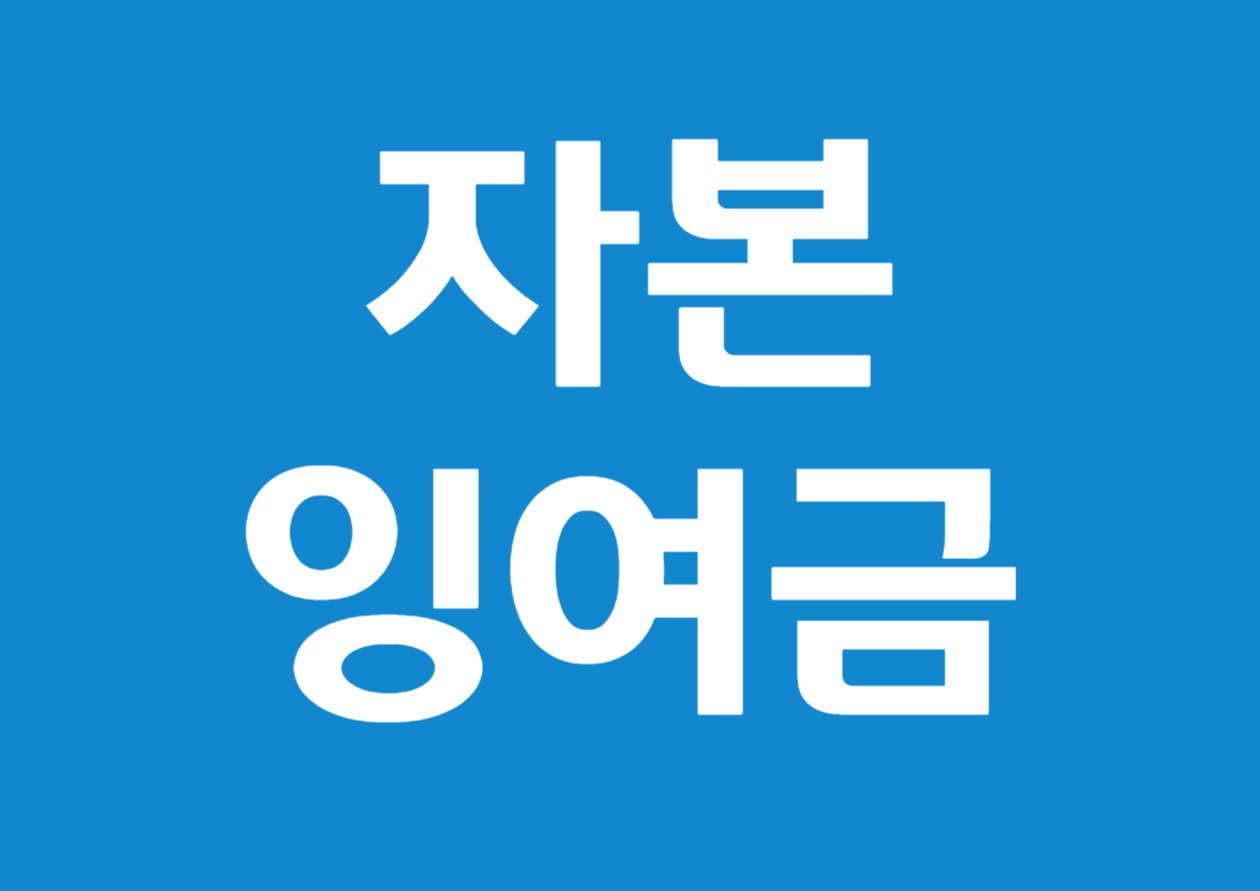 자본잉여금의 정의와 발생 과정과 발생 이유 총정리