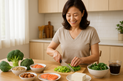 간 건강을 위한 식단에 대한 사진