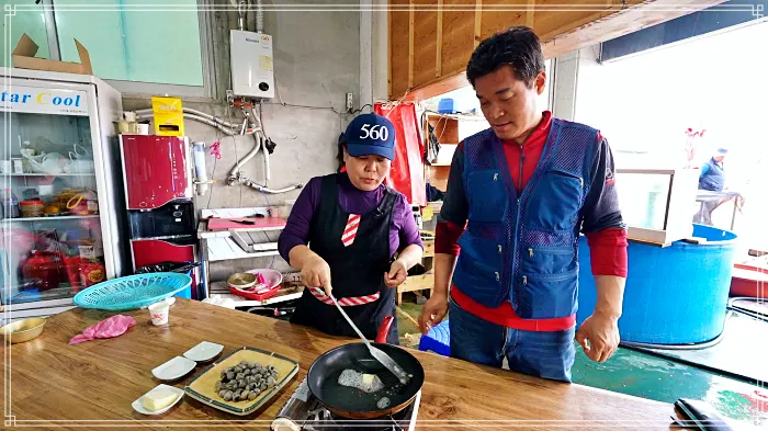 최불암 한국인의 밥상 갑오징어입 버터구이, 갑오징어먹물부침개, 갑오징어통찜 소개 방송