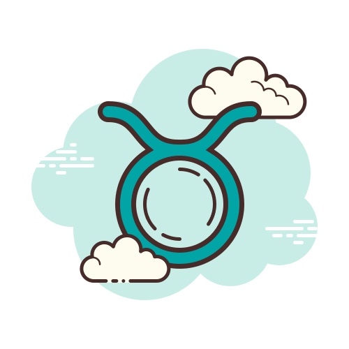 황소자리 사인 일러스트