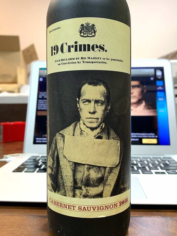 19 Crimes Cabernet Sauvignon 2018