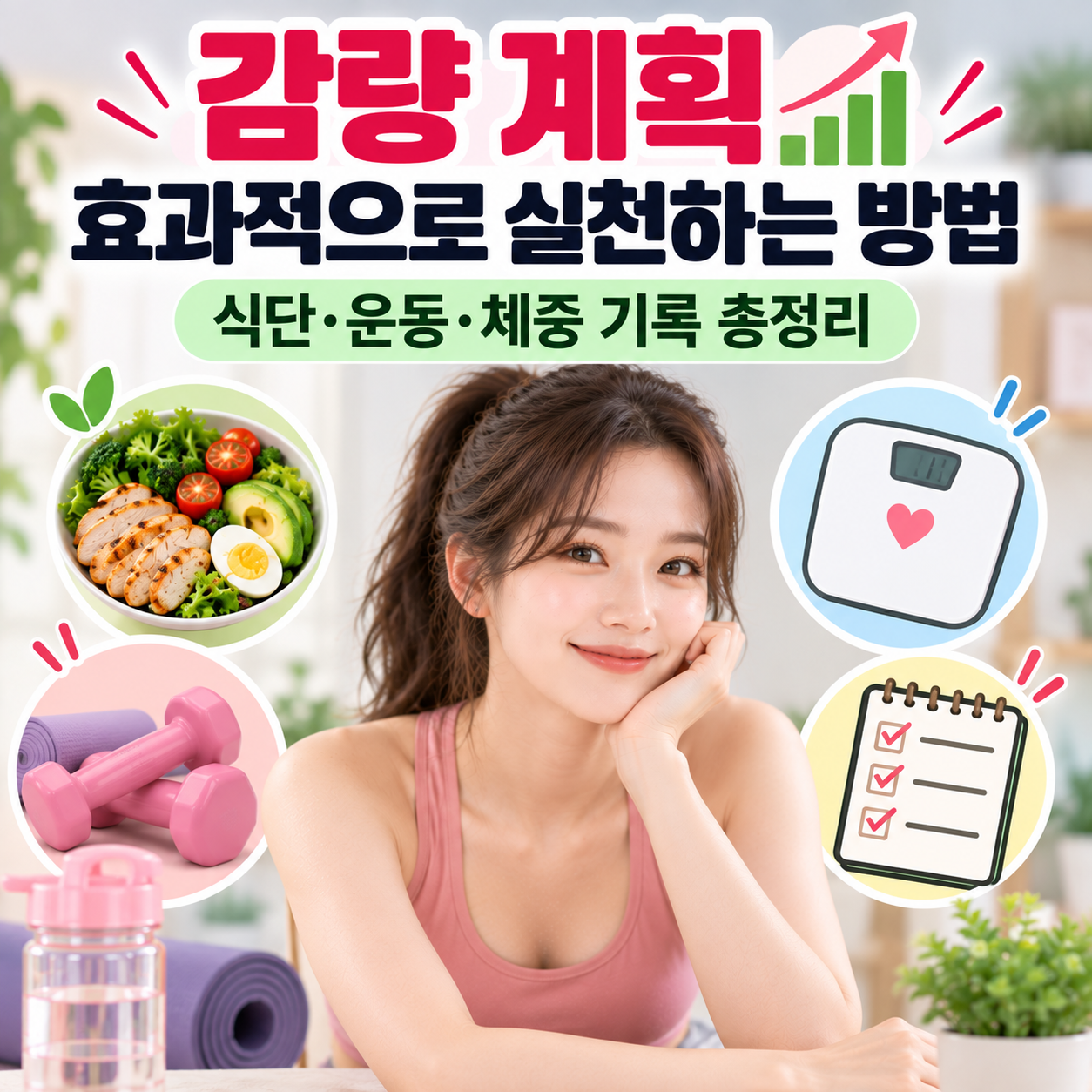 감량 계획 효과적으로 실천하는 방법