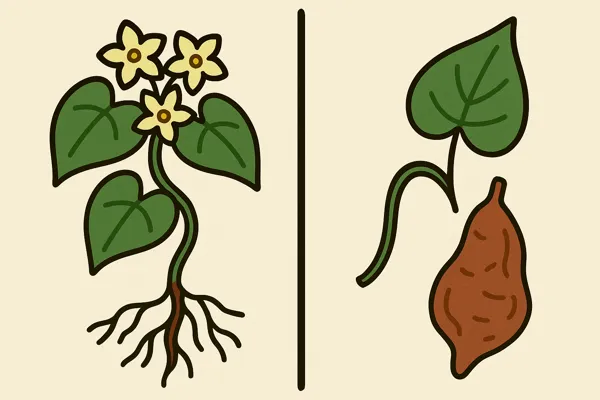 박주가리 하수오 구별법과 판별 기준15