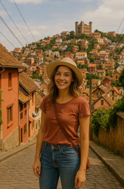 안타나나리보 언덕 마을 여행사진