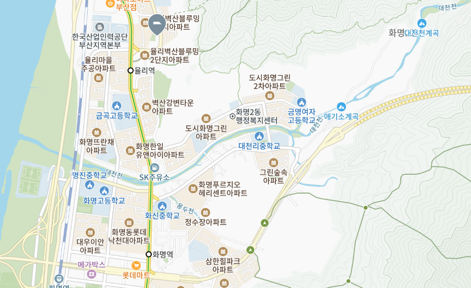 북구서비스프라자 지도사진