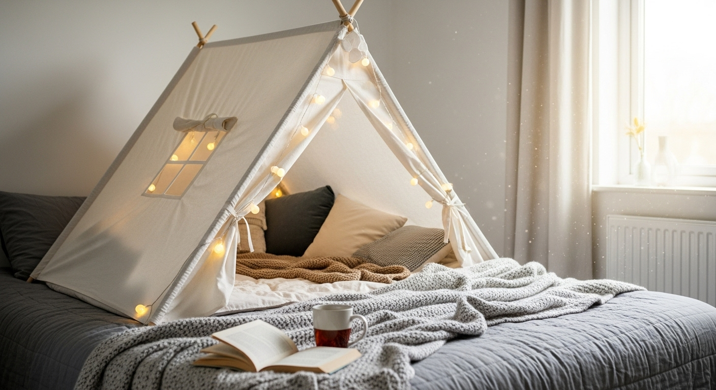 난방 텐트 사진