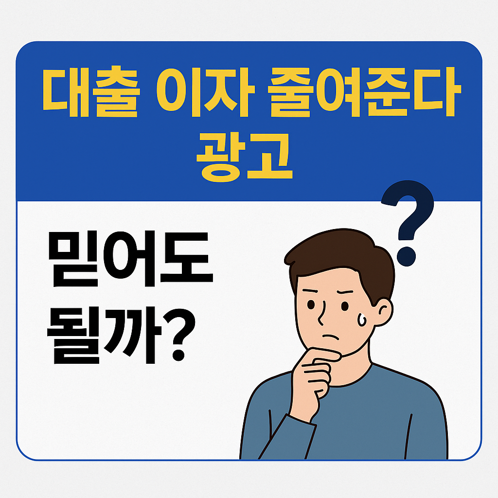 매월 대출 이자 &lsquo;자동 줄여준다&rsquo; 광고, 진짜일까?