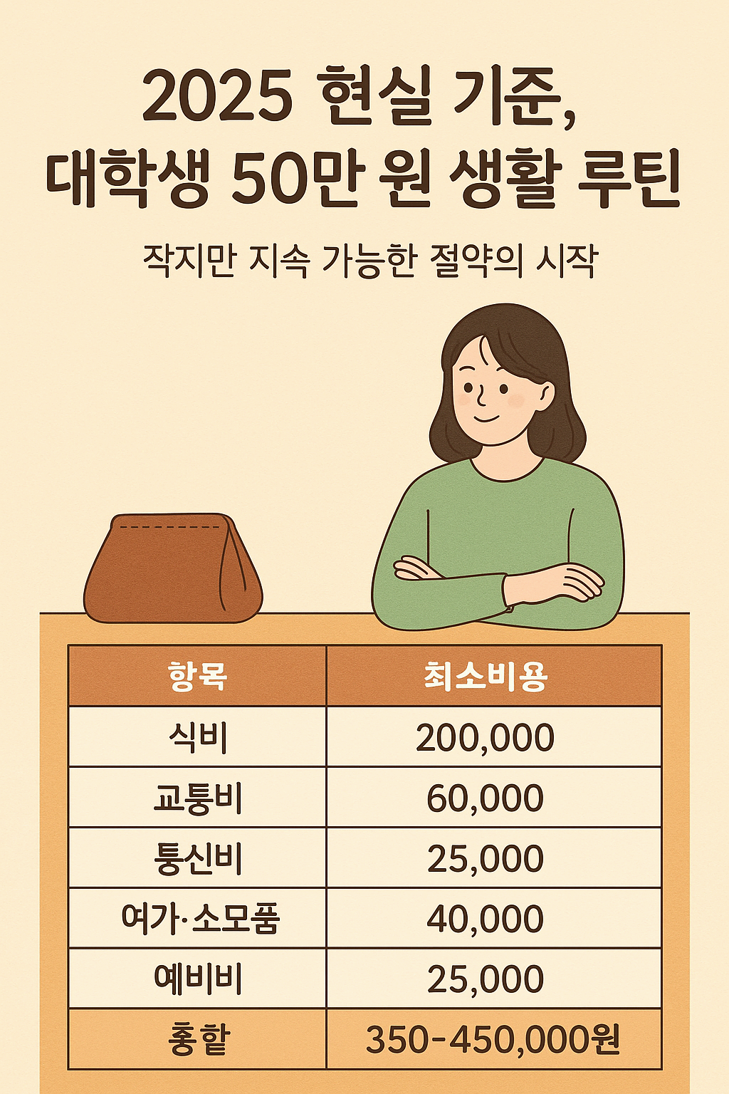 80만 원에서 50만 원까지 실전 절약 루틴