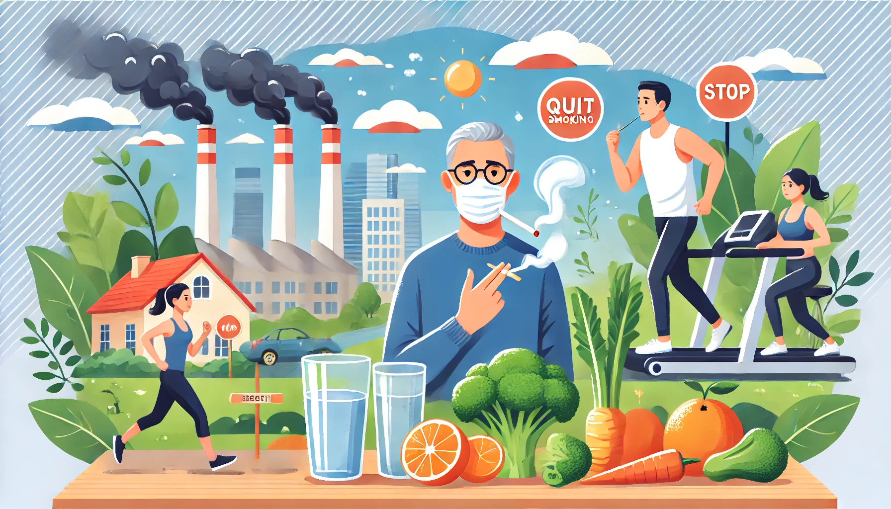 중장년층을 위한 폐 건강 지키는 습관