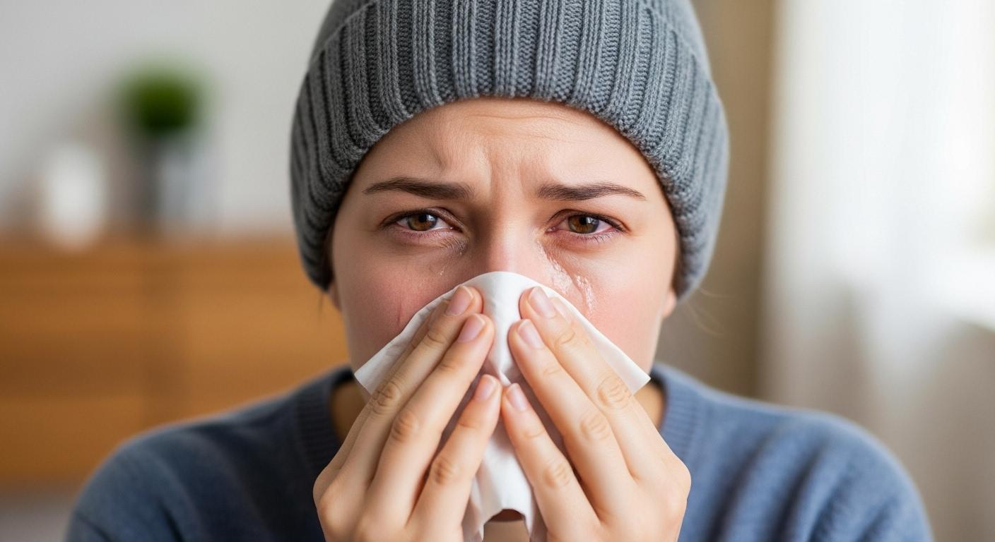 독감 증상 콧물