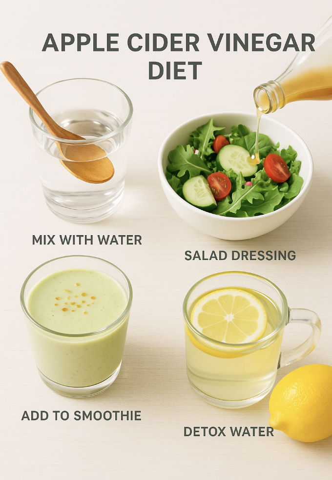 애플사이다비니거 활용 방법 이미지