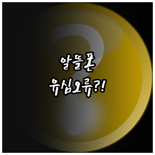 알뜰폰 셀프 개통 후 유심 오류 해결..