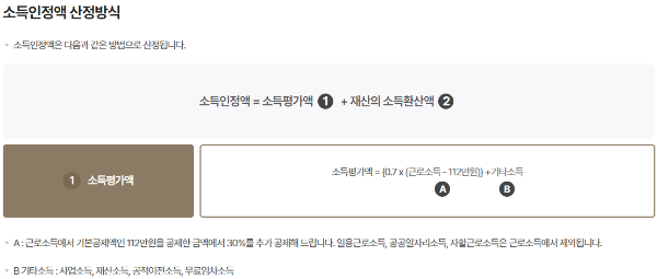 기초연금 소득기준