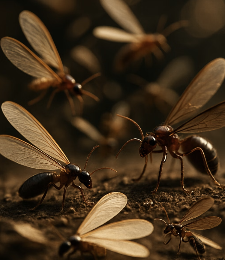 흰개미 한 마리, 우리 집 기둥 뿌리 뽑습니다 (초기 발견법)