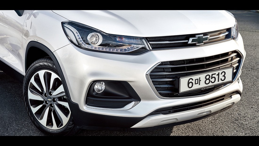 2022년형 트랙스 전면 그릴 사진 출처 다음자동차