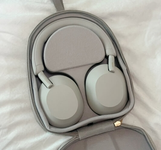 소니 블루투스 헤드폰 사진