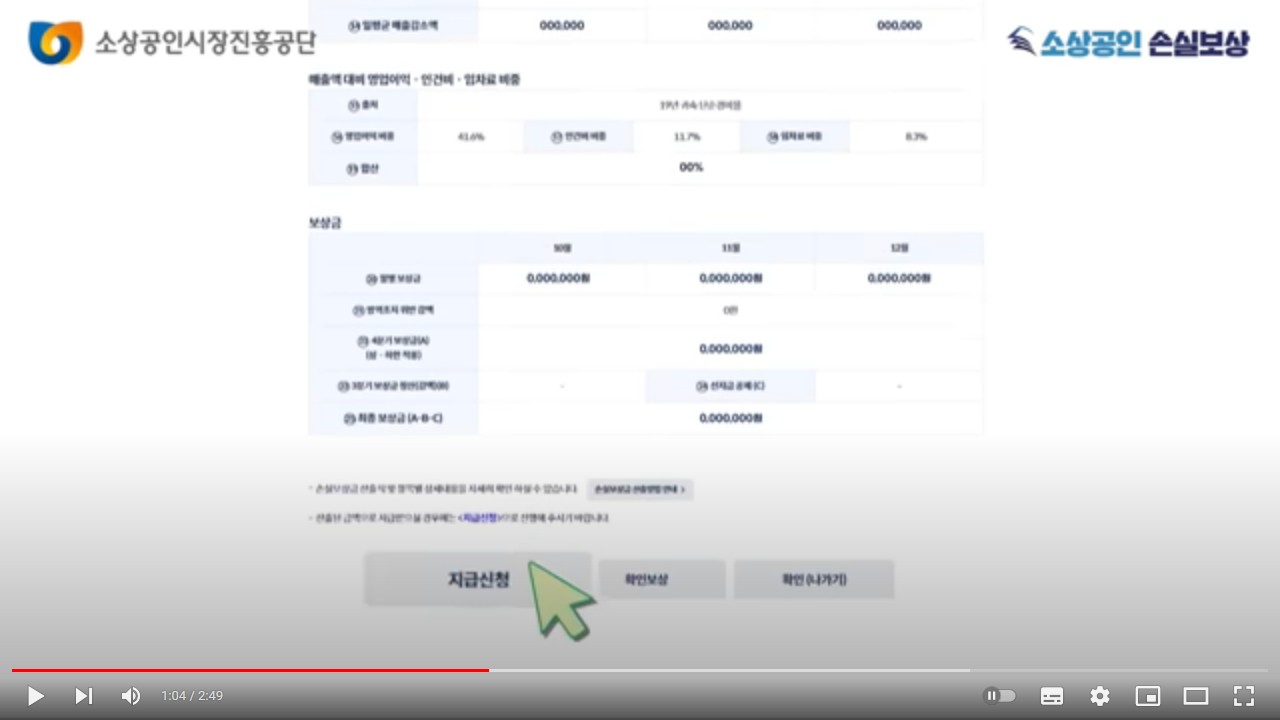 소상공인 손실보전금