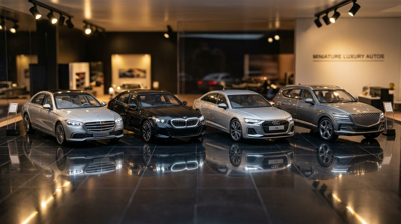 2027년형 벤츠 BMW 아우디 제네시스 신차 라인업 비교