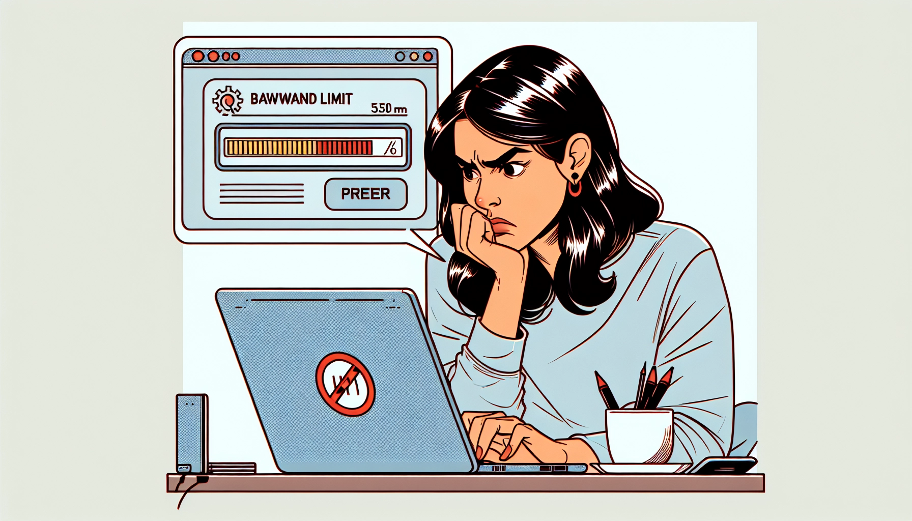 VPN대역폭제한해제