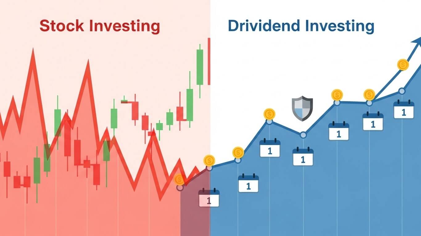 주식과 배당 투자의 차이점