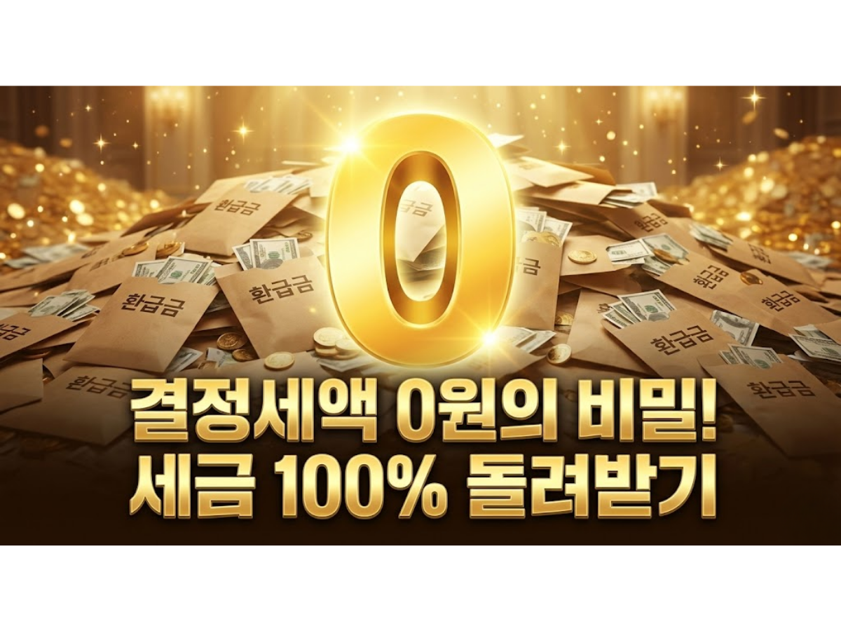 "예상 환급금이 0원이라고요?" 연말정산 결정세액 0원의 실체와 대처법