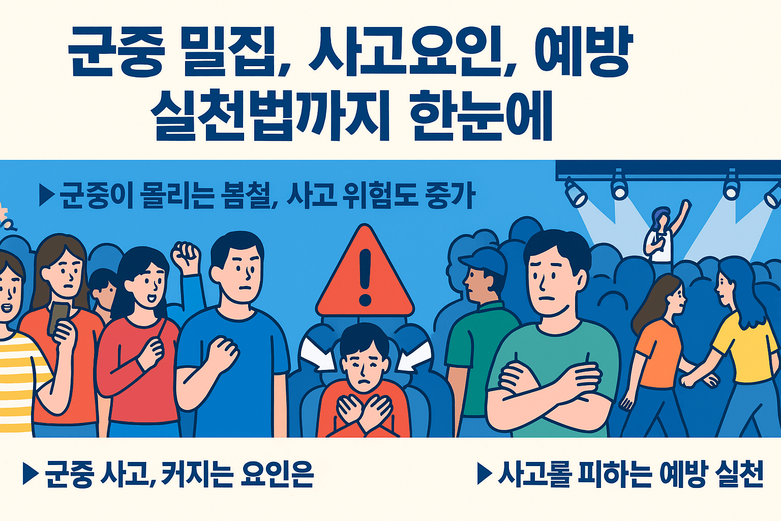군중밀집 사고예방