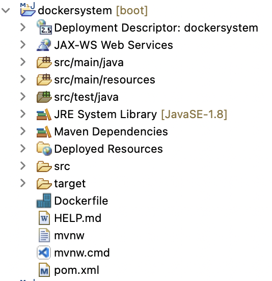 Spring boot를 이용한 Dockerfile