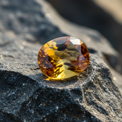 태양처럼 빛나는 보석 - 시트린(Citrine)