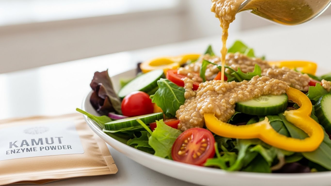 카무트효소샐러드