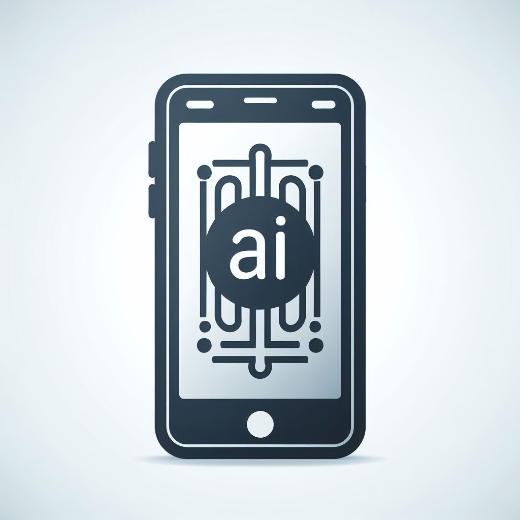 AI 스마트폰 로고 3