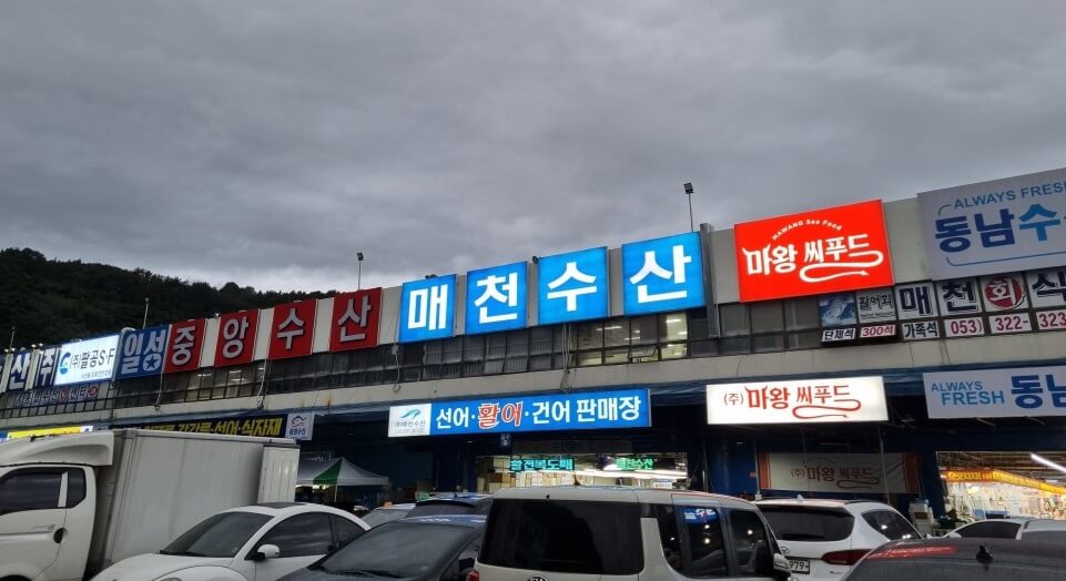 대구 매천수산시장
