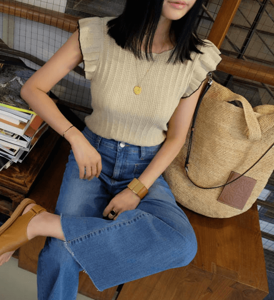 PETIT RUFFLE KNIT-2