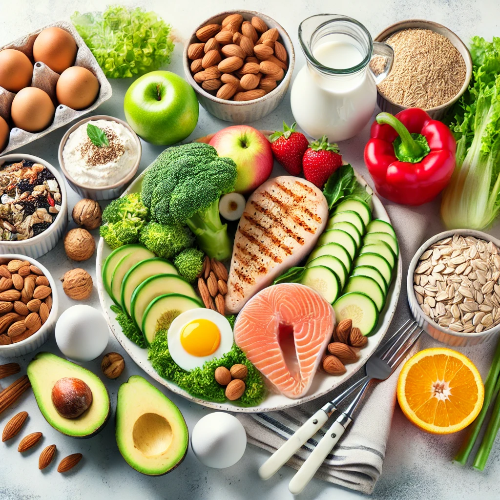 건강한 식단에 어울리는 음식들